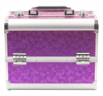 Kosmetikos priemonių lagaminas Professional Style, violetinė