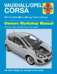 Vauxhall/Opel Corsa Petrol & Diesel ('11-'14) 60 To 64: 2011-2014