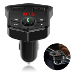 FM moduliatorius - Bluetooth automobilinis siųstuvas su 2x USB prievadais