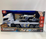 Transporteris su policijos automobiliu ir sraigtasparniu Teamsterz