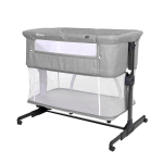 Kelioninė lovytė-maniežas Lorelli Milano 2in1, grey