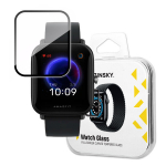 Hibridinis apsauginis stiklas Xiaomi Amazfit Bip U, juodas