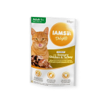 IAMS Adult Cat su la&scaron;i&scaron;a ir upėtakiu, 85 g