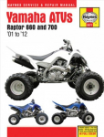 Yamaha Raptor 660 & 700 ATVs (01 - 12)