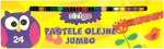 Aliejinės pastelės 24 spalvos Strigo