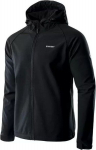 Vyri&scaron;ka softshell striukė Hi-Tec Neti II neper&scaron;lampama, kvėpuojanti, juoda
