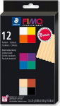 Modeliavimo pasta - FIMO PROFESSIONAL - 12 vienetų rinkinys - Daugiaspalvė - Profesionali - Nuo 3 metų