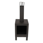 Lauko krosnis Esschert design, juoda