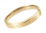 Daniel Wellington Originalus paauksuotas žiedas Classic DW0040007