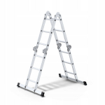 Daugiafunkcinės kopėčios Awtools, 4 pakopų, 435 cm