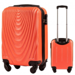 Mažas lagaminas Wings 304, 50cm oranžinis