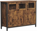 Komoda vintage ruda-juoda