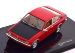 Kolekcinis modeliukas Opel Kadett C Coupe Sr 1976 Red/matt Black Ixo 1:43 Clc490n