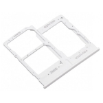SIM kortelės laikiklis Samsung A202 A20e 2019 White originalus (service pack)