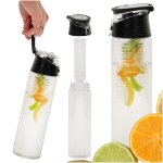 Vandens gertuvė su įdėklu vaisiams Tritan, 800ml