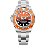 Bobroff S0375345 fitneso laikrodis - Vyrams - Automatinis - Safyro stiklas - Sidabrinis - Nerūdijantis plienas