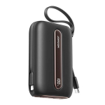 Atsarginis maitinimo &scaron;altinis ("Power Bank") I&scaron;orinė baterija Joyroom "JR-L012 Plus Colorful " juodas 20000mAh (22.5W)