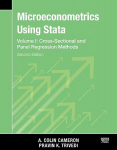 Microeconometrics Using Stata, Second Edition, Volume I: Cross-Sectional and Panel Regression Models 2nd edition