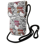 Hello Kitty Leather Tags Graffiti Cord