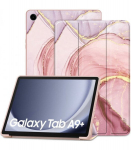 &bdquo;Tech-Protect&ldquo; &bdquo;Samsung Galaxy Tab A9 Plus 11 X210 / X215 / X216&ldquo; i&scaron;manusis dėklas, rožinis marmuras