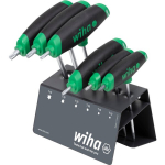Wiha Comfortgrip T formos Torx raktų rinkinys su &scaron;onine pavara