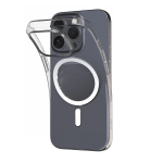 silikoninis dėklas iPhone 16 Pro Max&ldquo; - permatomas
