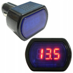 Voltmetras-įtampos indikatorius Car Commerce, 1 vnt.