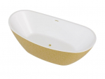 Vonia Besco Ayla Glam Gold, 170 x 80 cm, su auksiniais dangteliais