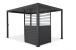 Reguliuojama žaliuzių panelė pavėsinei Pergola PREMIUM 3m, Anthracite (93 cm)