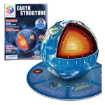 3d Dėlionė Žemės Planeta 50 Detalių