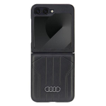Audi Synthetic Leather MagSafe Z Flip6 F741 czarny|black hardcase AU-TPUPCFlip6-Q5|D1-BK