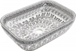 Praustuvas Mexen Rita, White/Black pattern