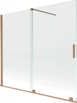 Vonios sienelė Mexen Velar II, Brushed copper, 180 x 150 cm