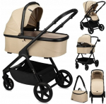 Universalus vežimėlis MoMi Giselle 2in1, beige