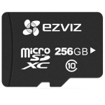 Atminties kortelė telefonui Ezviz 256GB UHS-I 10 klasės i&scaron;manioji MicroSD kortelė, ideali Full HD vaizdo įra&scaron;ams r90mbps/w50Mbps