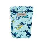 Ekskrementų mai&scaron;elių dozatorius Amiplay Amik OfficeDog, 6x2x11 cm, mėlynas