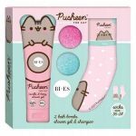 Rinkinys Bi-es Pusheen The Cat: du&scaron;o želė ir &scaron;ampūnas, 240 ml, + vandens bomba + kojinės