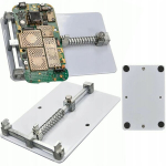 PCB laikiklis TE-7 &ndash; Atsparus kar&scaron;čiui, Tvirtas laikymas su spyruokle, Matmenys 80x117 mm