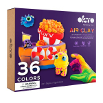 Meninis rinkinys Lengvos savaime kietėjančios plastilino figūros Akiniai