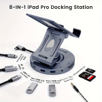 Sukamasis USB C &scaron;akotuvas 8-in-1