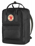 Kuprinė - Fj&auml;llr&auml;ven - K&aring;nken Laptop 15" - Juoda - 26x41x16 cm - 450 g