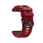 BestAccessories, silikoninis dirželis G. Fenix 3 3HR 5X 6X 7X 8 51 mm, bordo spalvos
