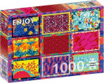 Dėlionė Enjoy 1000 detalių: Spalvingi ra&scaron;tai 5