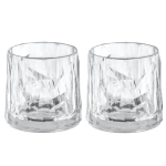 CLUB No. 2 žemos stiklinės, superglas, 2 x 250 ml, KOZIOL