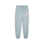 Laisvalaikio kelnės mergaitėms Puma Power Colorblock High Waist Pants 67936422, mėlynos