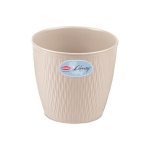 Gėlių vazonas Liberty &Oslash16x15cm baltas