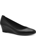 Tamaris moteri&scaron;ki juodi auk&scaron;takulniai, Wedge pumps