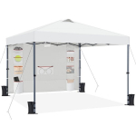 Pavėsinė su viena siena, balta 3x3m.