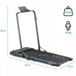Elektrinis, sulankstomas namų bėgimo takelis, Gymtek XT400