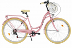 Moteri&scaron;kas dviratis Davi Emma 28&Prime;, rožinis